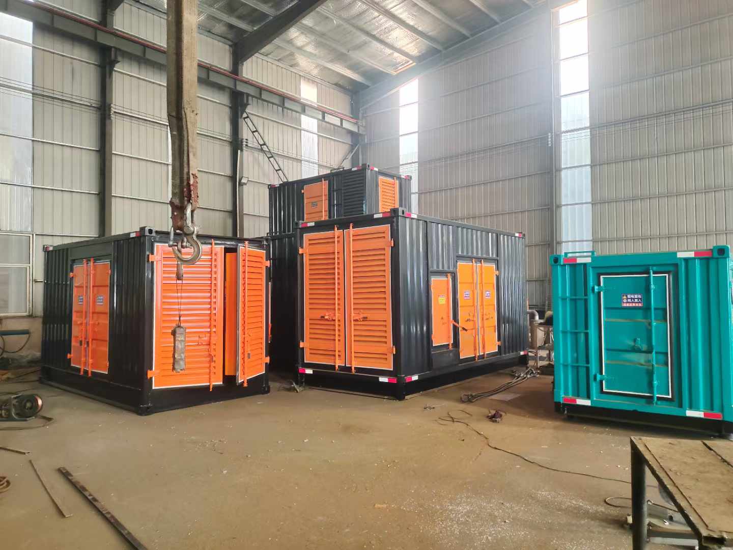 武胜500kw柴油发电机组可以带动多少功率设备?